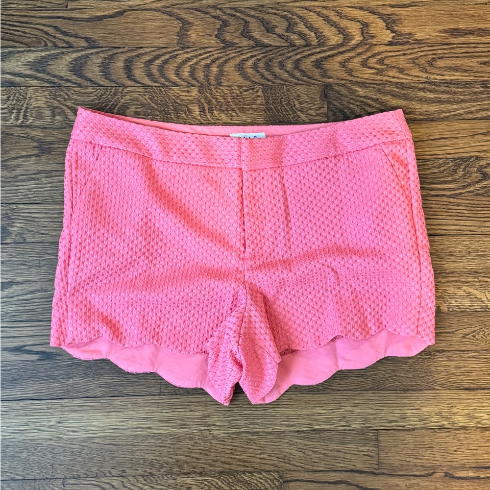 Elle Pink Textured Women's Shorts